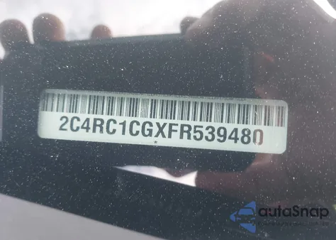 2015 Chrysler Town & Country Touring-L из США, поврежденный, VIN 2C4RC1CGXFR539480